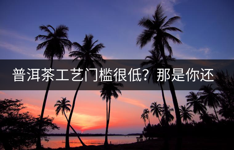 普洱茶工藝門檻很低？那是你還沒有參透工藝與自然之間的奧秘！