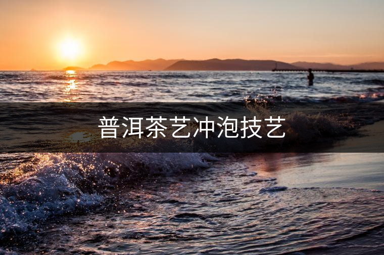 普洱茶藝沖泡技藝 普洱茶藝沖泡技藝