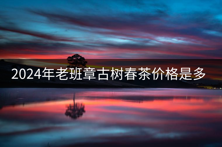 2024年老班章古樹春茶價格是多少？