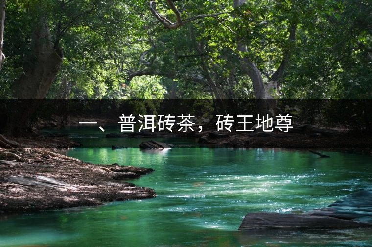 一、普洱磚茶，磚王地尊