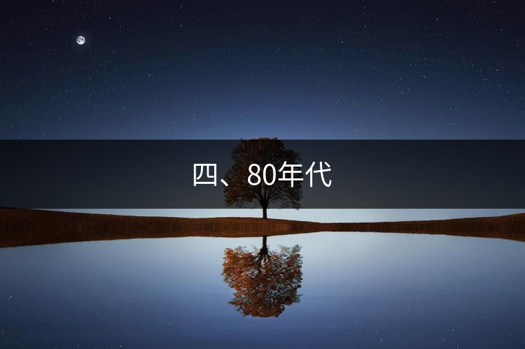 四、80年代