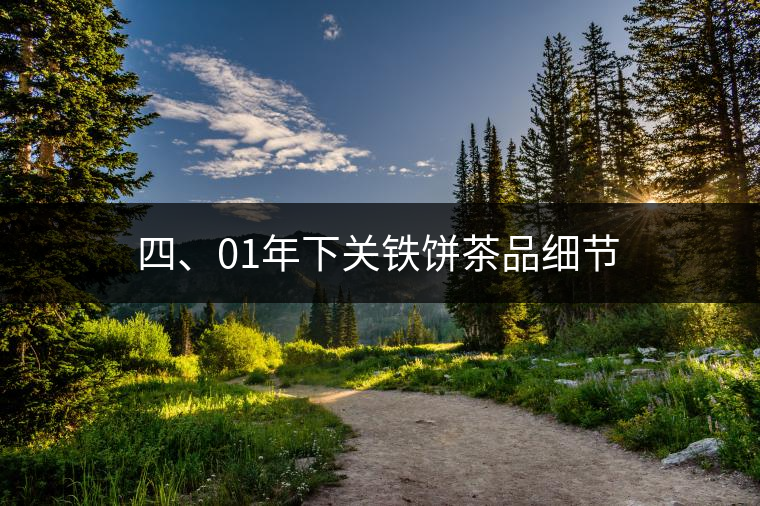 四、01年下關(guān)鐵餅茶品細節(jié)